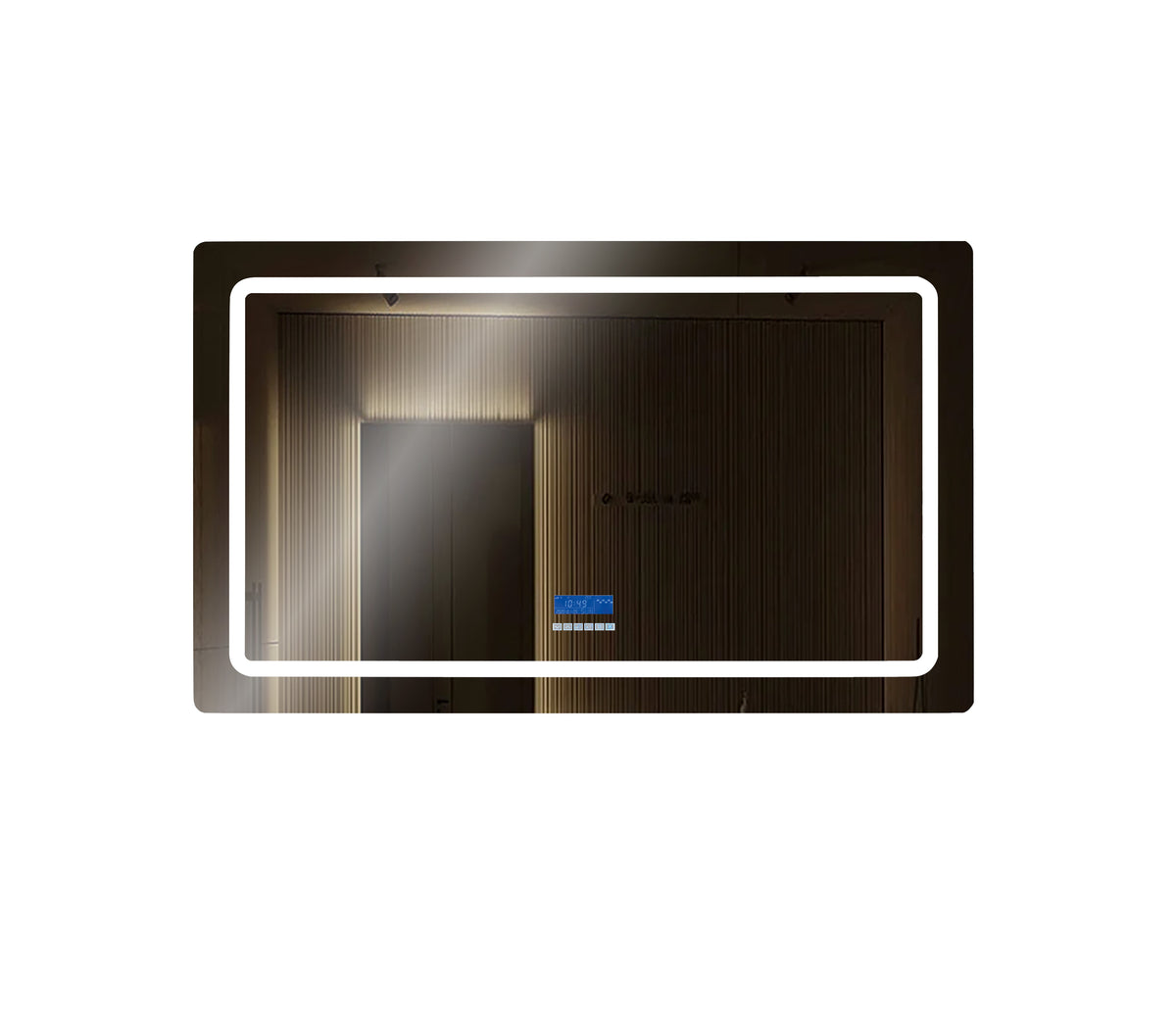 Lexora Caldona 60 in. W x 36 in. H LED Bathroom Vanity Mirror