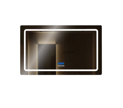 Lexora Caldona 60 in. W x 36 in. H LED Bathroom Vanity Mirror
