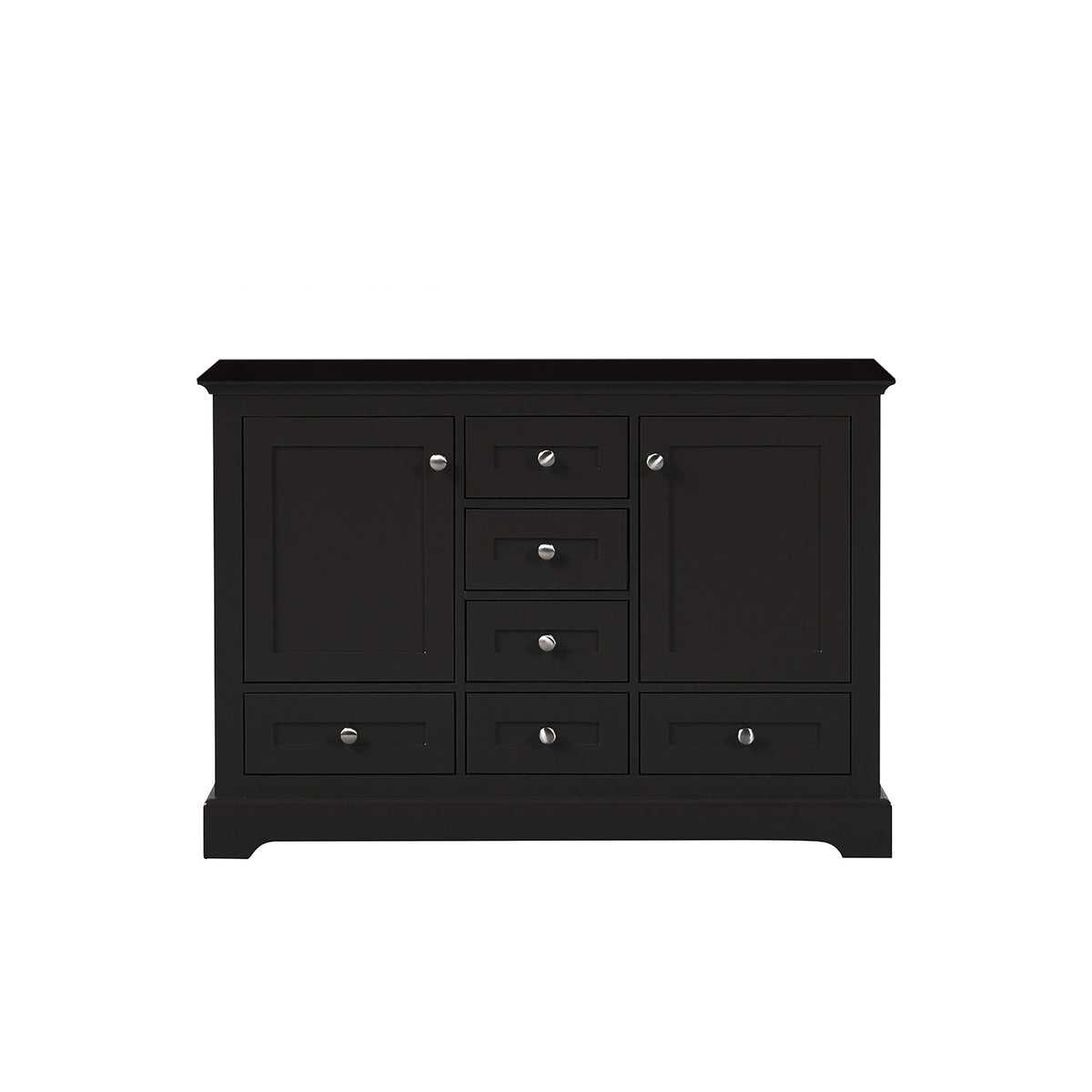 Lexora Dukes 48 in. Espresso Double Sink Bath Vanity
