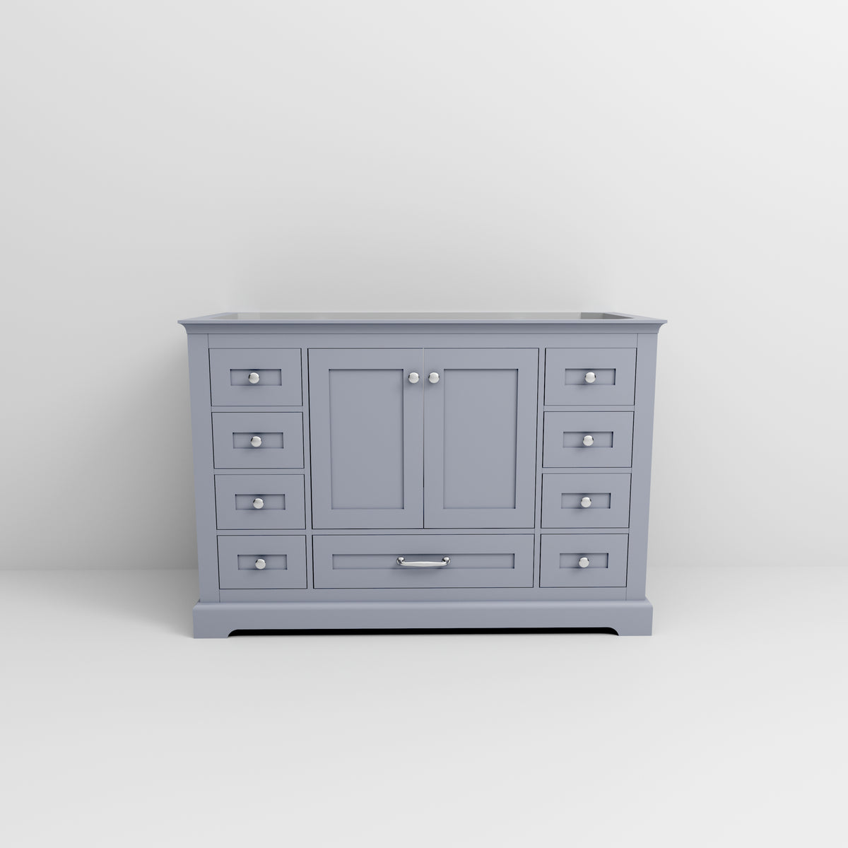 Lexora Dukes 48 in. Dark Grey Single Sink Bath Vanity