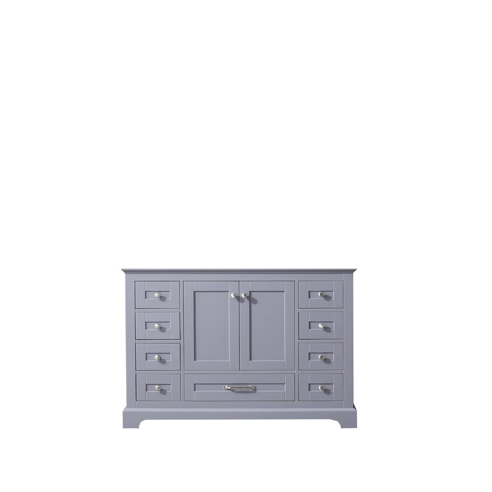 Lexora Dukes 48 in. Dark Grey Single Sink Bath Vanity