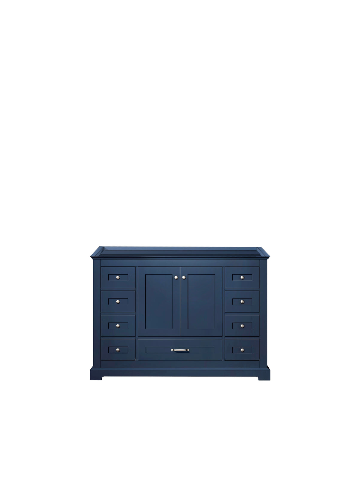 Lexora Dukes 48 in. Navy Blue Single Sink Bath Vanity