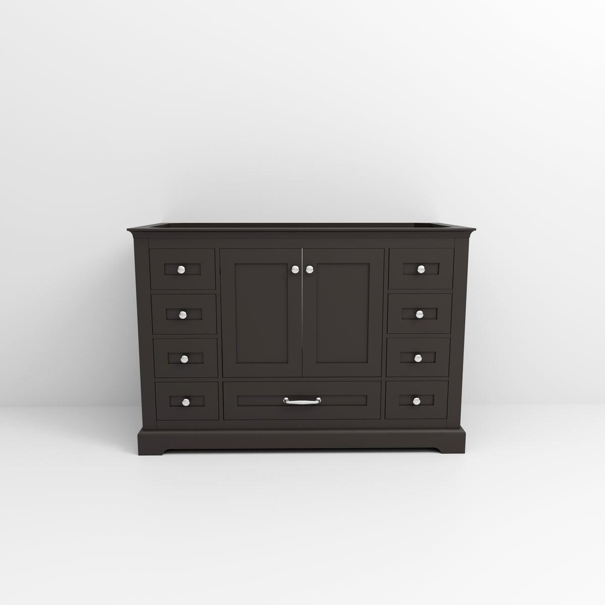 Lexora Dukes 48 in. Espresso Single Sink Bath Vanity