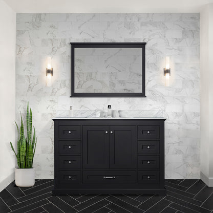 Lexora Dukes 48 in. Espresso Single Sink Bath Vanity
