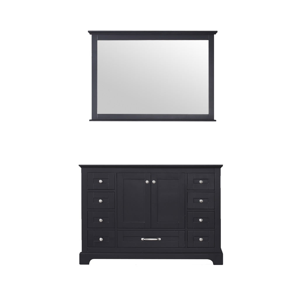 Lexora Dukes 48 in. Espresso Single Sink Bath Vanity