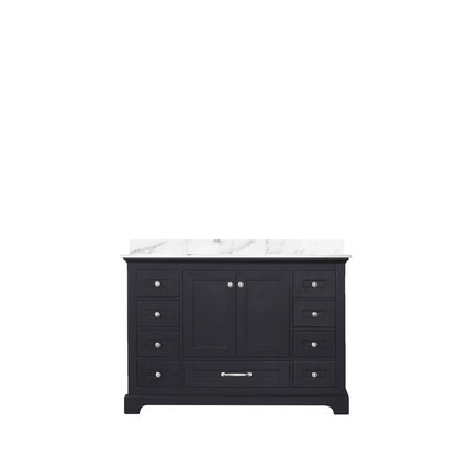 Lexora Dukes 48 in. Espresso Single Sink Bath Vanity