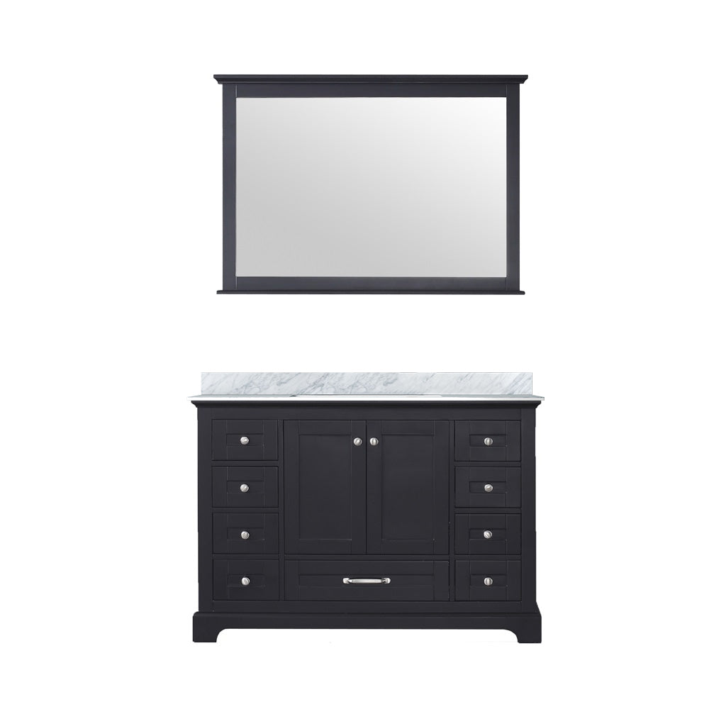 Lexora Dukes 48 in. Espresso Single Sink Bath Vanity