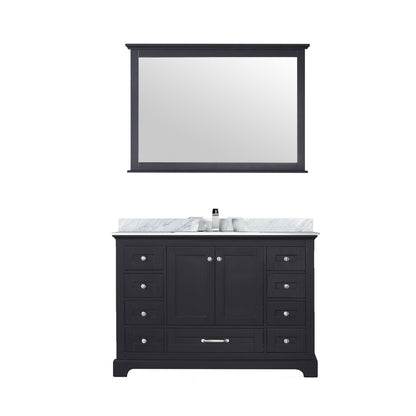 Lexora Dukes 48 in. Espresso Single Sink Bath Vanity