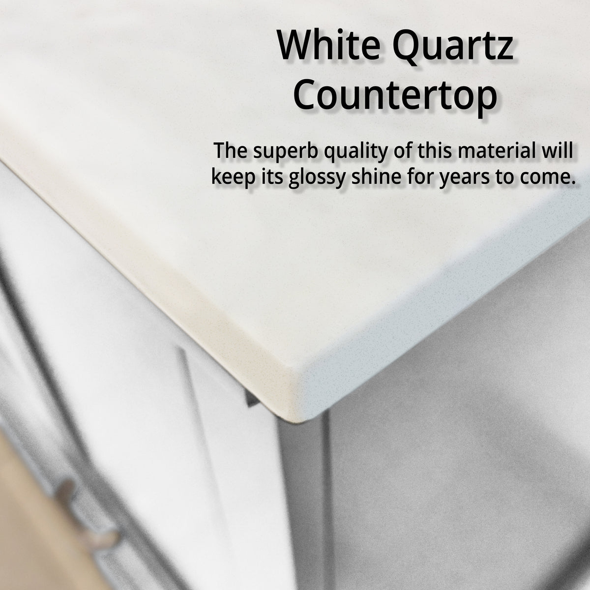 Lexora Dukes 60 in. White Double Sink Bath Vanity