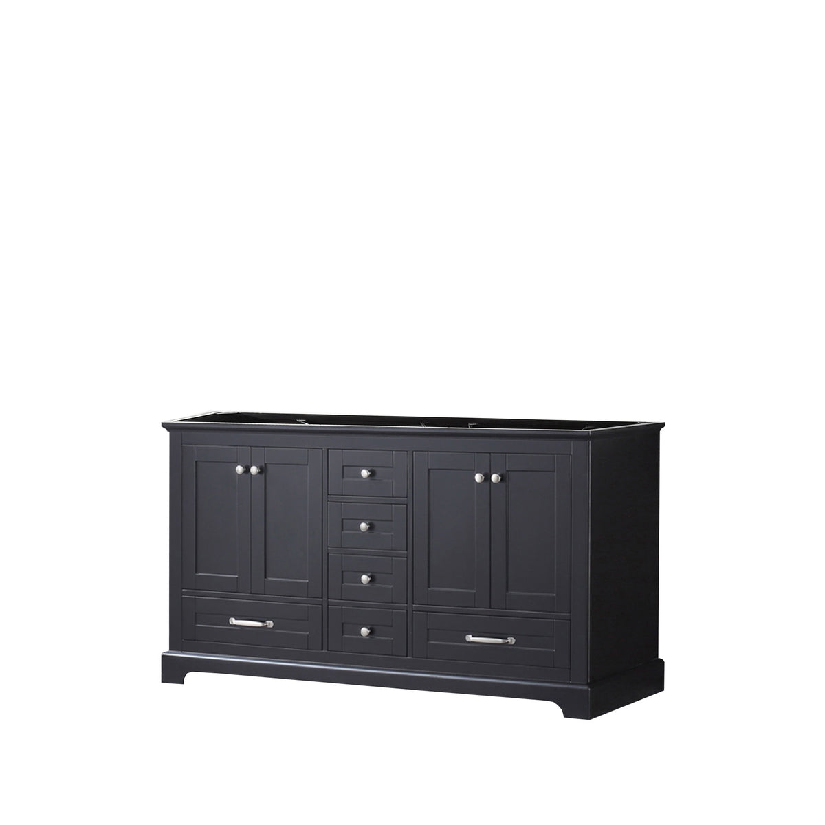 Lexora Dukes 60 in. Espresso Double Sink Bath Vanity
