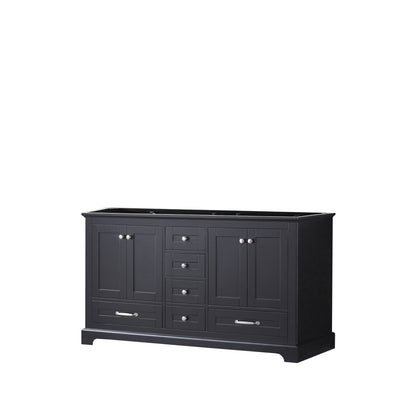 Lexora Dukes 60 in. Espresso Double Sink Bath Vanity