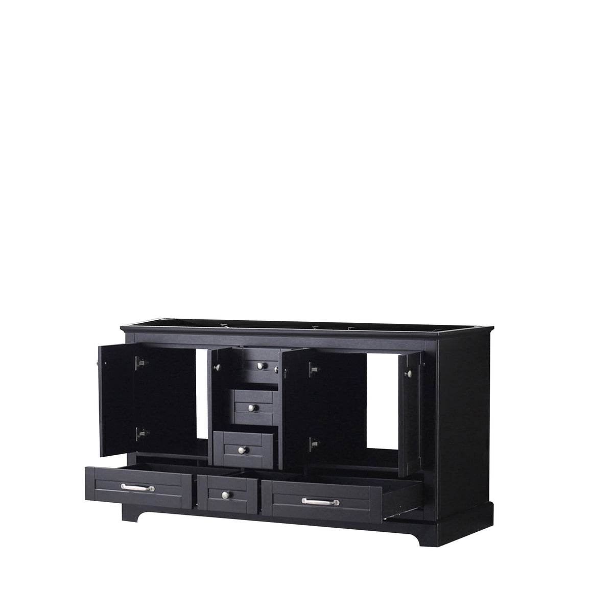 Lexora Dukes 60 in. Espresso Double Sink Bath Vanity