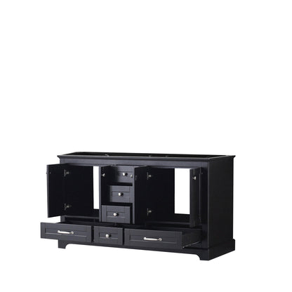Lexora Dukes 60 in. Espresso Double Sink Bath Vanity