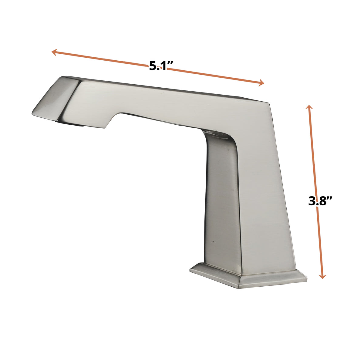Lexora Balduina 8 in. Widespread 3-Hole Brass Bathroom Faucet in Brushed Nickel