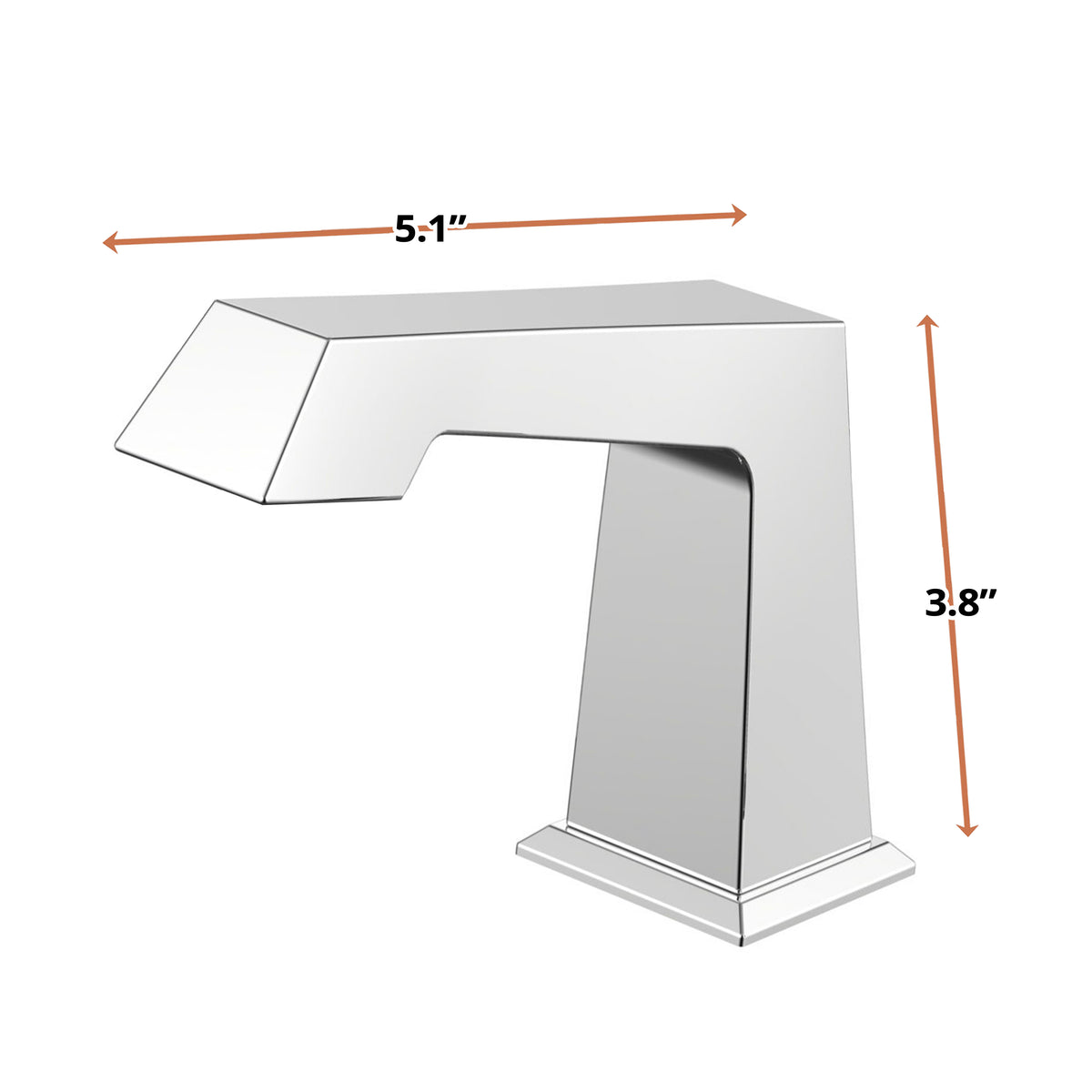 Lexora Balduina 8 in. Widespread 3-Hole Brass Bathroom Faucet in Chrome