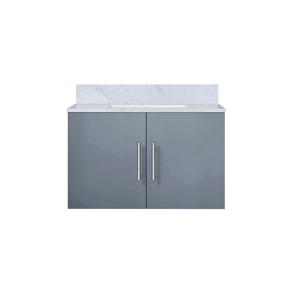 Lexora Geneva 30 in. Dark Grey Single Sink Bath Vanity