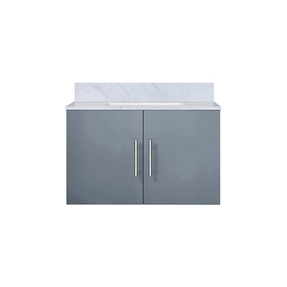 Lexora Geneva 30 in. Dark Grey Single Sink Bath Vanity