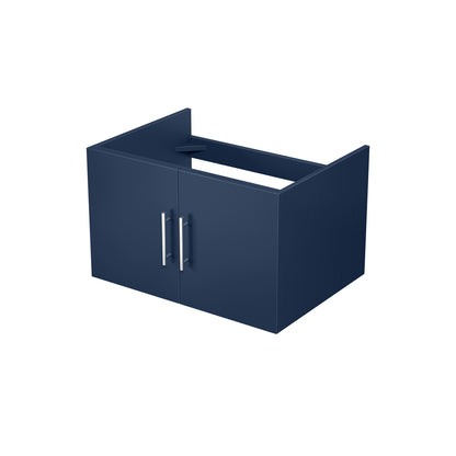 Lexora Geneva 30 in. Navy Blue Single Sink Bath Vanity