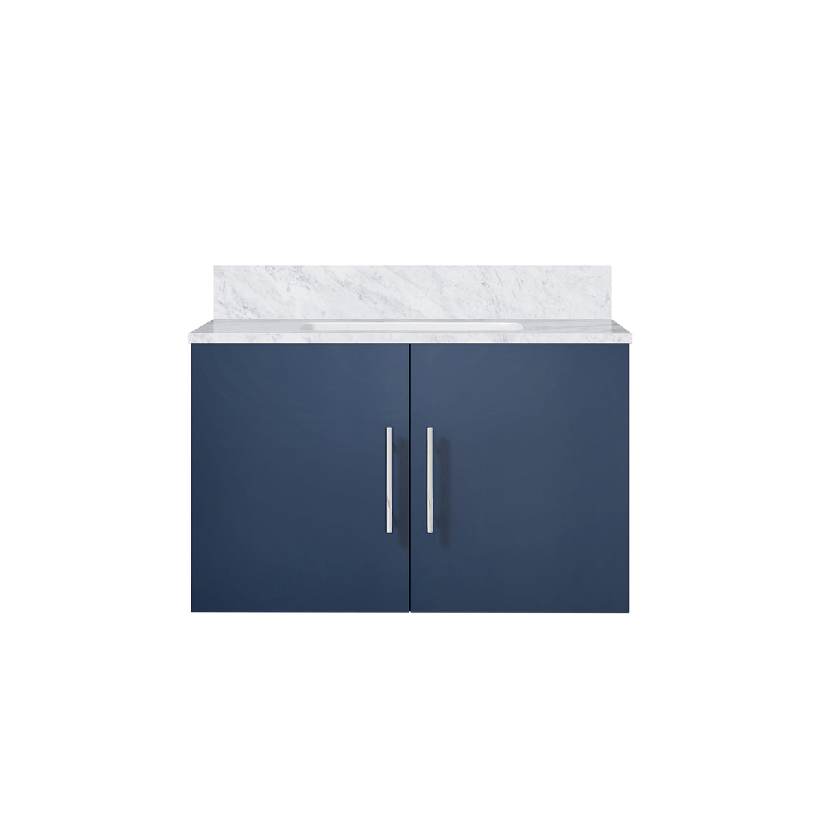 Lexora Geneva 30 in. Navy Blue Single Sink Bath Vanity