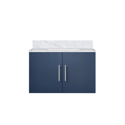 Lexora Geneva 30 in. Navy Blue Single Sink Bath Vanity