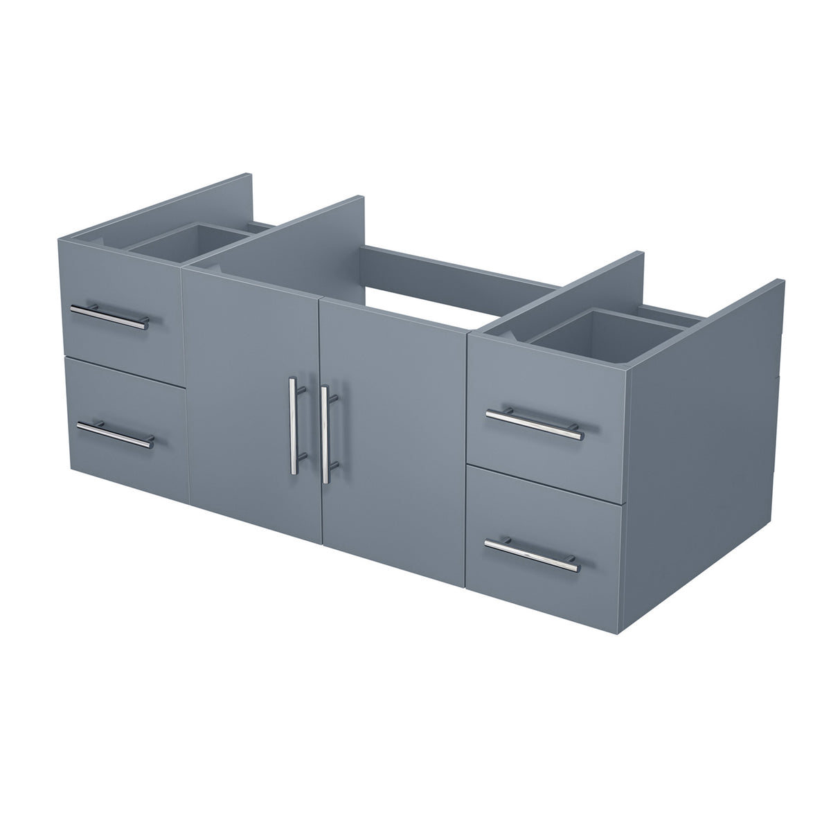 Lexora Geneva 48 in. Dark Grey Single Sink Bath Vanity