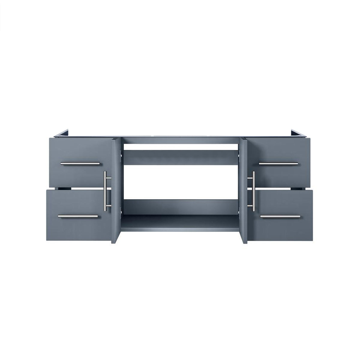 Lexora Geneva 48 in. Dark Grey Single Sink Bath Vanity