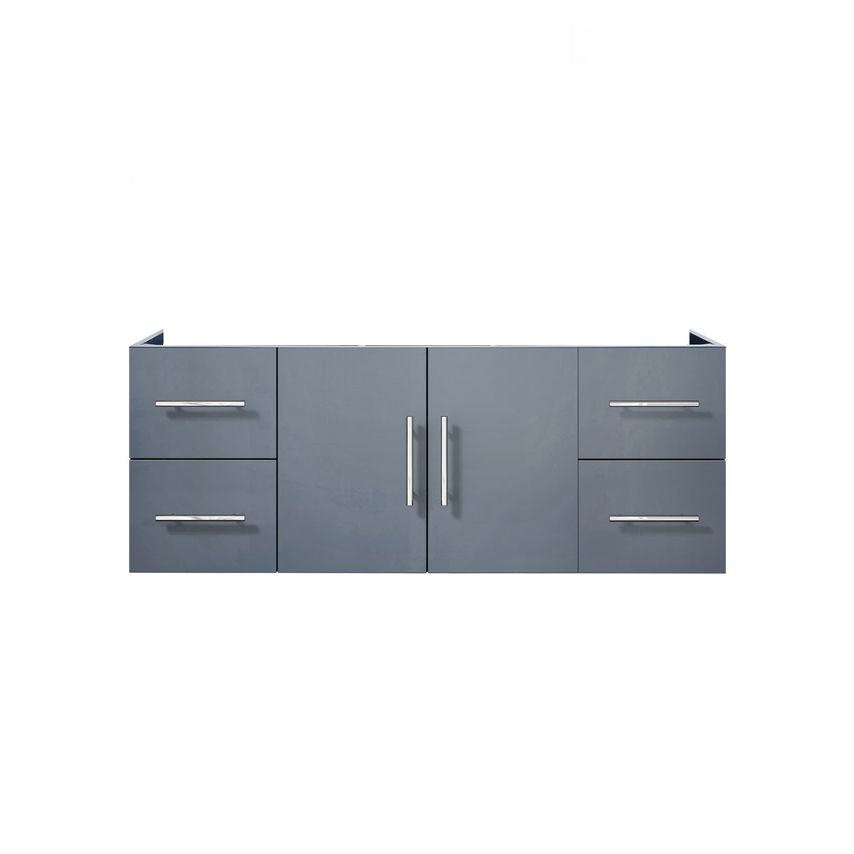 Lexora Geneva 48 in. Dark Grey Single Sink Bath Vanity