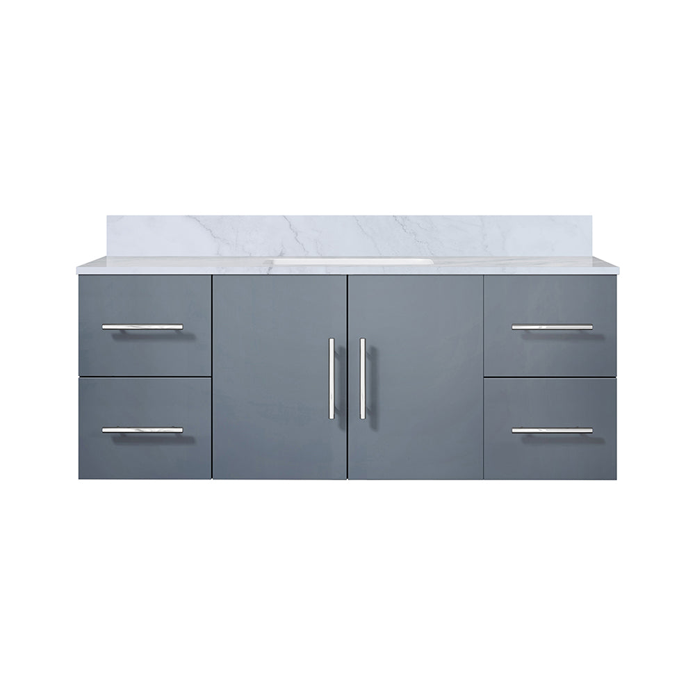 Lexora Geneva 48 in. Dark Grey Single Sink Bath Vanity