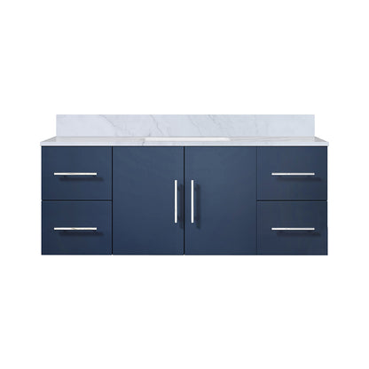 Lexora Geneva 48 in. Navy Blue Single Sink Bath Vanity