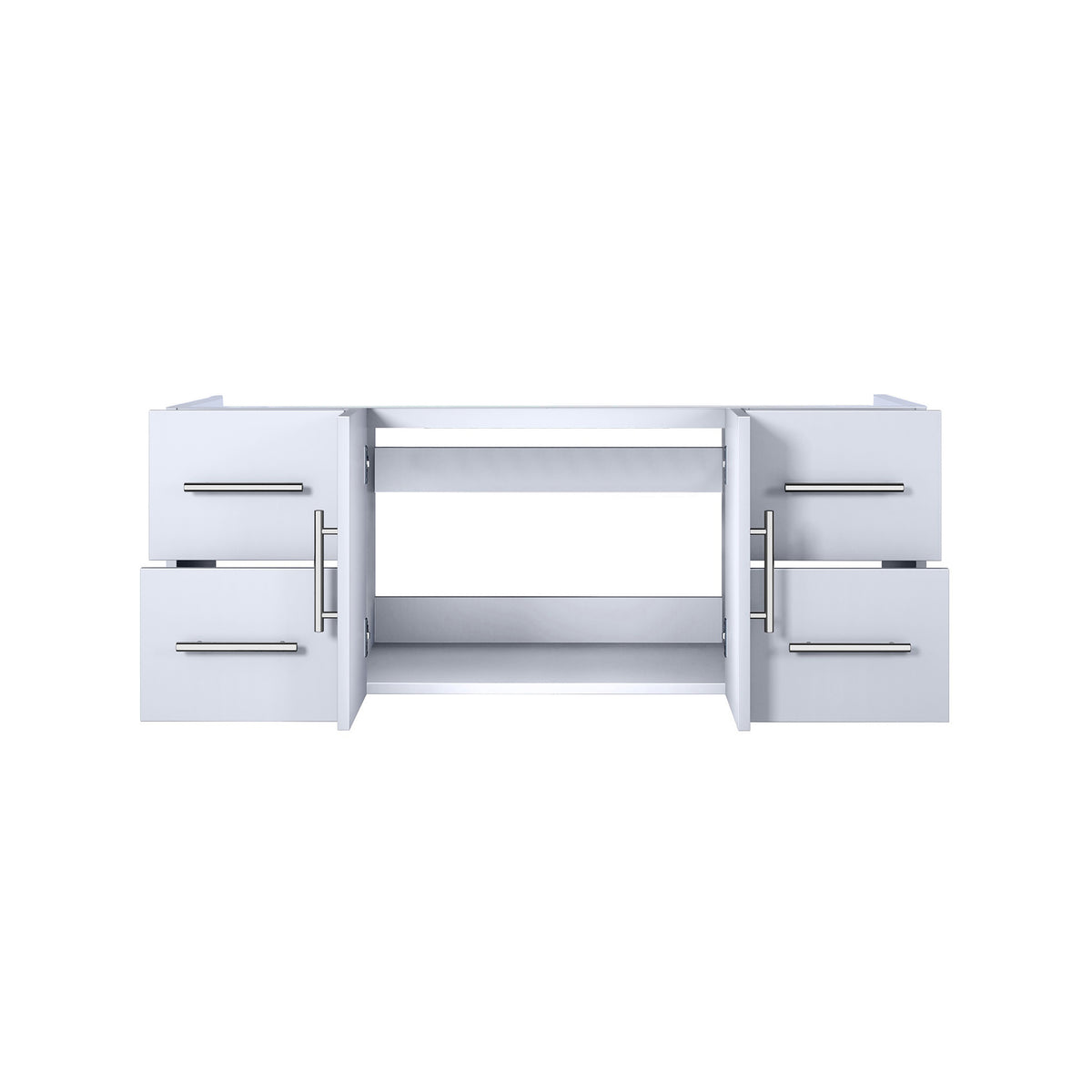Lexora Geneva 48 in. Glossy White Single Sink Bath Vanity