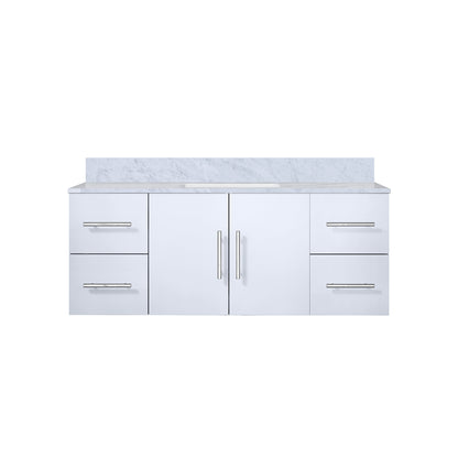 Lexora Geneva 48 in. Glossy White Single Sink Bath Vanity