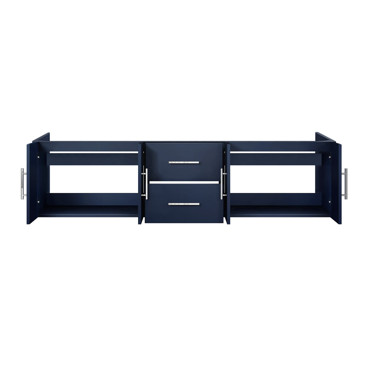 Lexora Geneva 72 in. Navy Blue Double Sink Bath Vanity