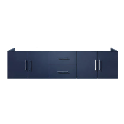 Lexora Geneva 72 in. Navy Blue Double Sink Bath Vanity