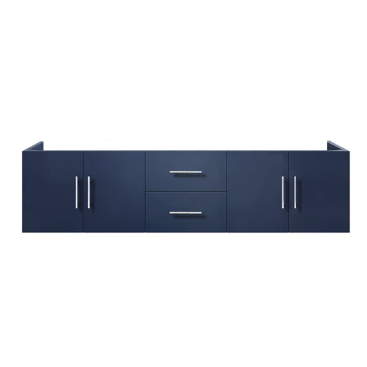 Lexora Geneva 72 in. Navy Blue Double Sink Bath Vanity