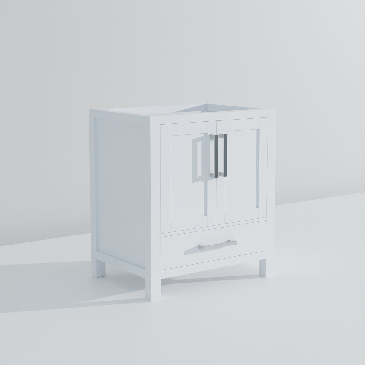 Lexora Jacques 30 in. White Single Sink Bath Vanity