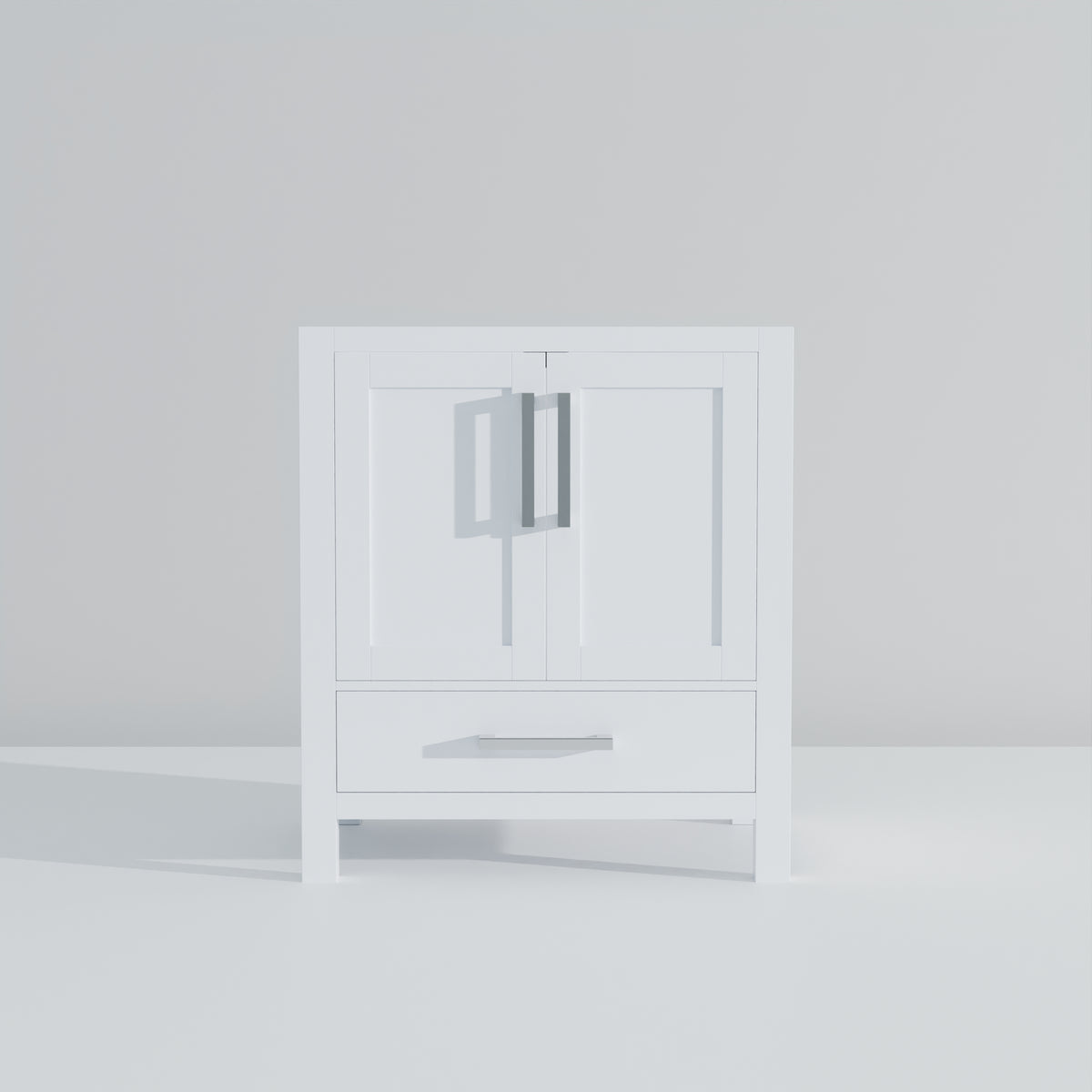 Lexora Jacques 30 in. White Single Sink Bath Vanity