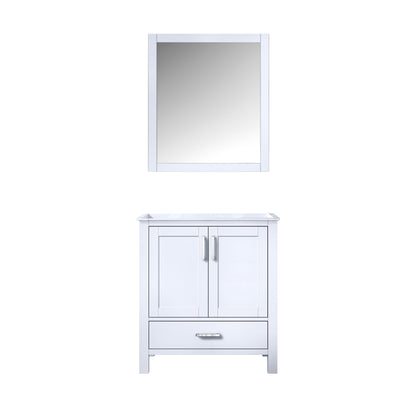 Lexora Jacques 30 in. White Single Sink Bath Vanity