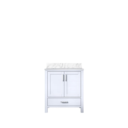 Lexora Jacques 30 in. White Single Sink Bath Vanity
