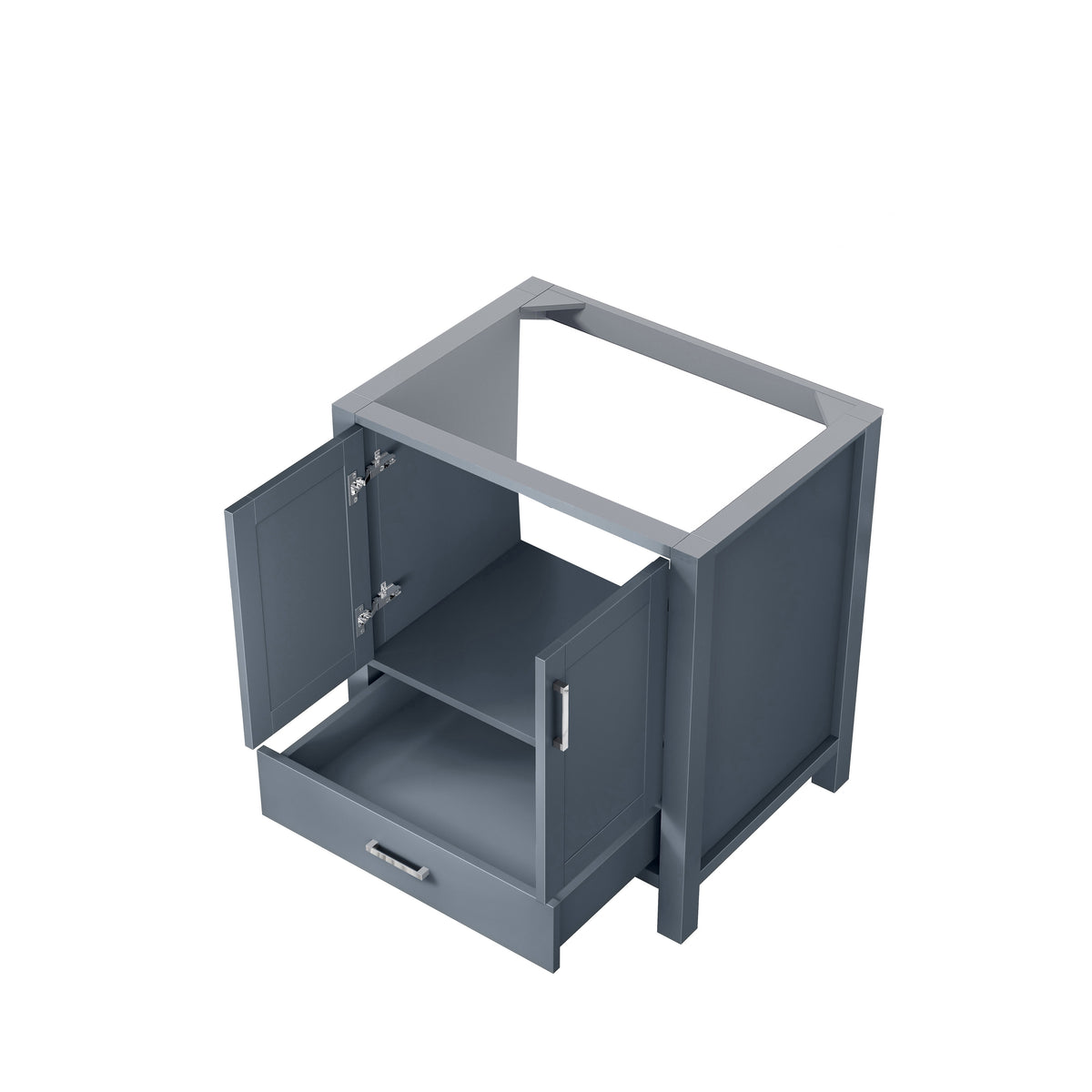 Lexora Jacques 30 in. Dark Grey Single Sink Bath Vanity
