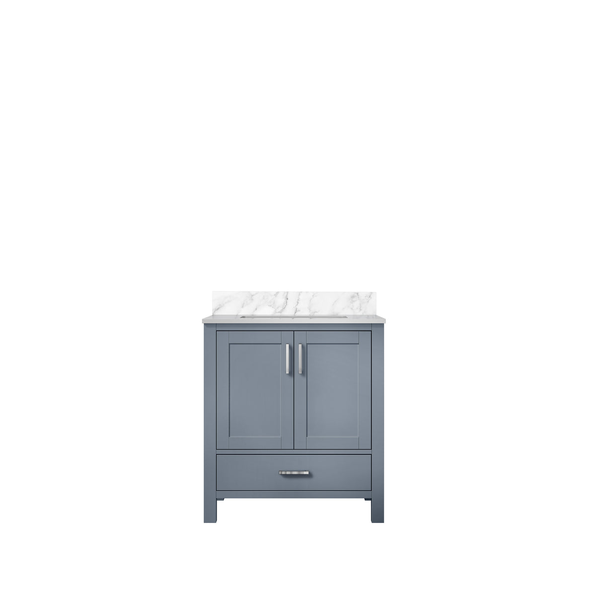 Lexora Jacques 30 in. Dark Grey Single Sink Bath Vanity