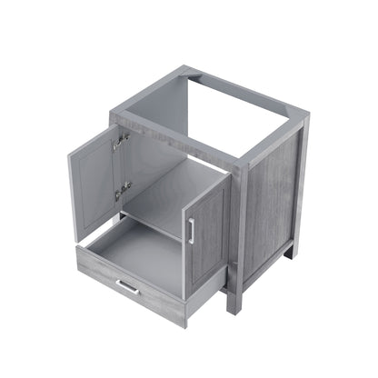 Lexora Jacques 30 in. Distressed Grey Single Sink Bath Vanity