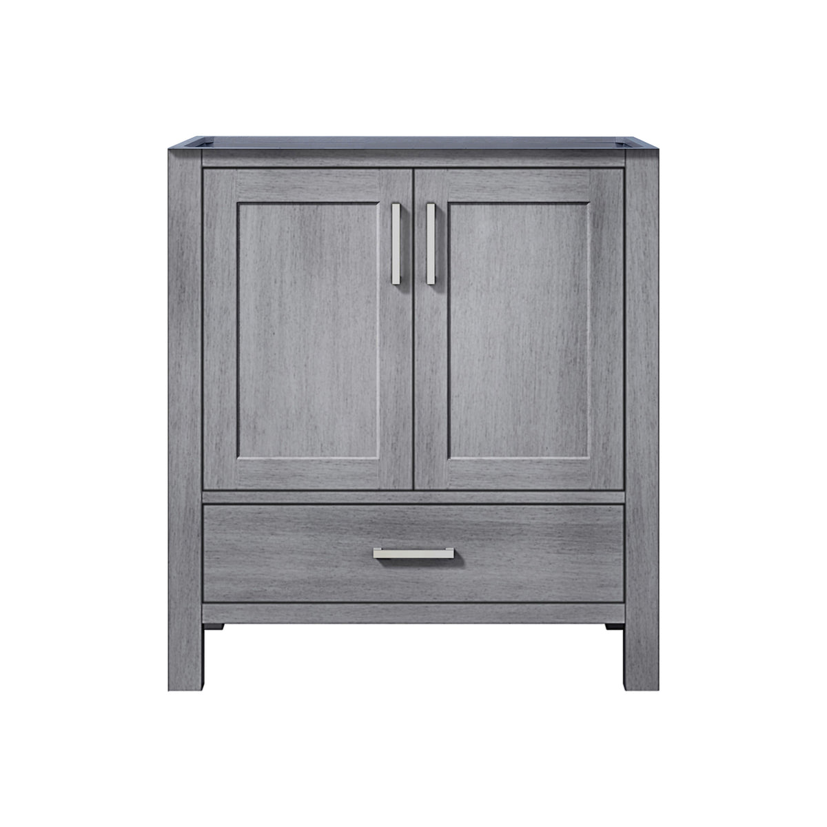 Lexora Jacques 30 in. Distressed Grey Single Sink Bath Vanity