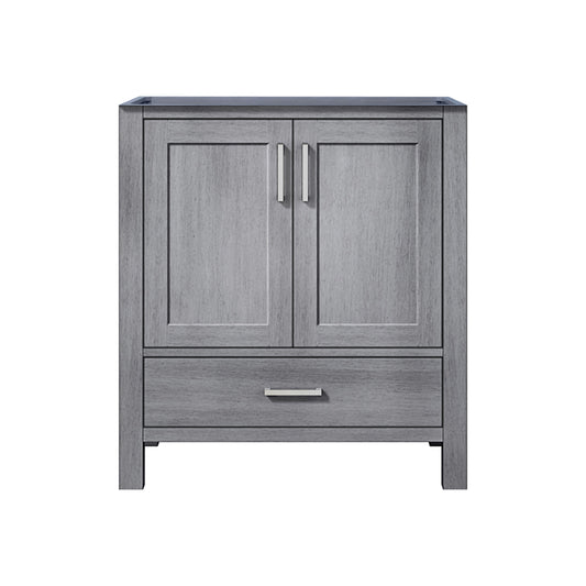 Lexora Jacques 30 in. Distressed Grey Single Sink Bath Vanity