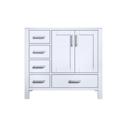 Lexora Jacques 36 in. White Single Sink Bath Vanity