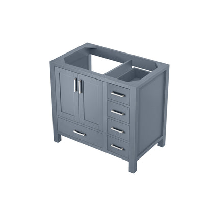 Lexora Jacques 36 in. Dark Grey Single Sink Bath Vanity