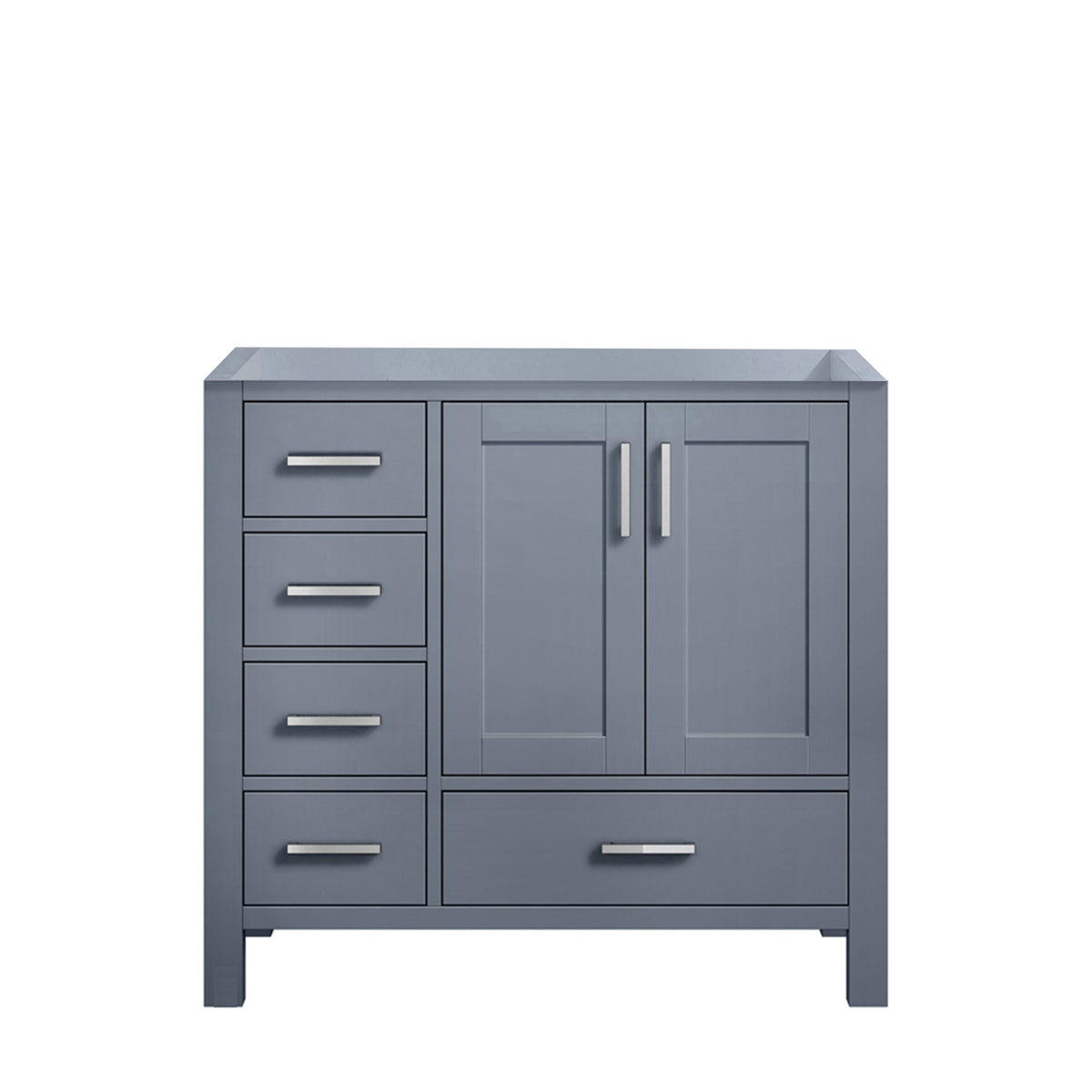 Lexora Jacques 36 in. Dark Grey Single Sink Bath Vanity