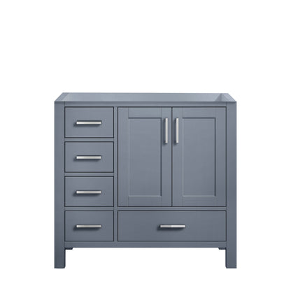 Lexora Jacques 36 in. Dark Grey Single Sink Bath Vanity