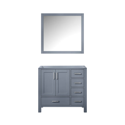 Lexora Jacques 36 in. Dark Grey Single Sink Bath Vanity