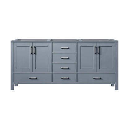 Lexora Jacques 60 in. Dark Grey Double Sink Bath Vanity