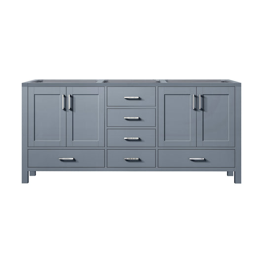 Lexora Jacques 60 in. Dark Grey Double Sink Bath Vanity